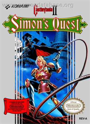Cover Castlevania II - Simon's Quest for NES